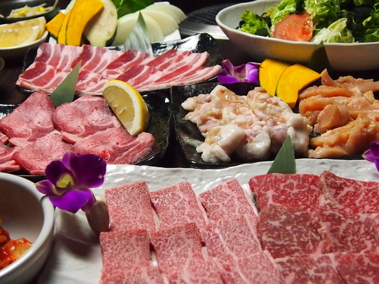 黒毛和牛　焼肉　酒楽庵　ひよし